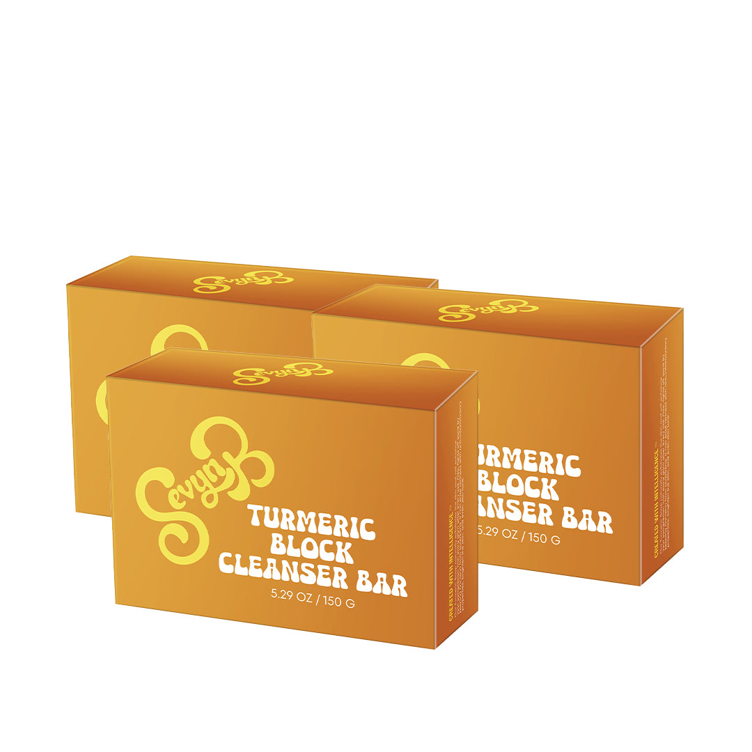 Sevyn B Turmeric Block Cleanser Bar Bundle