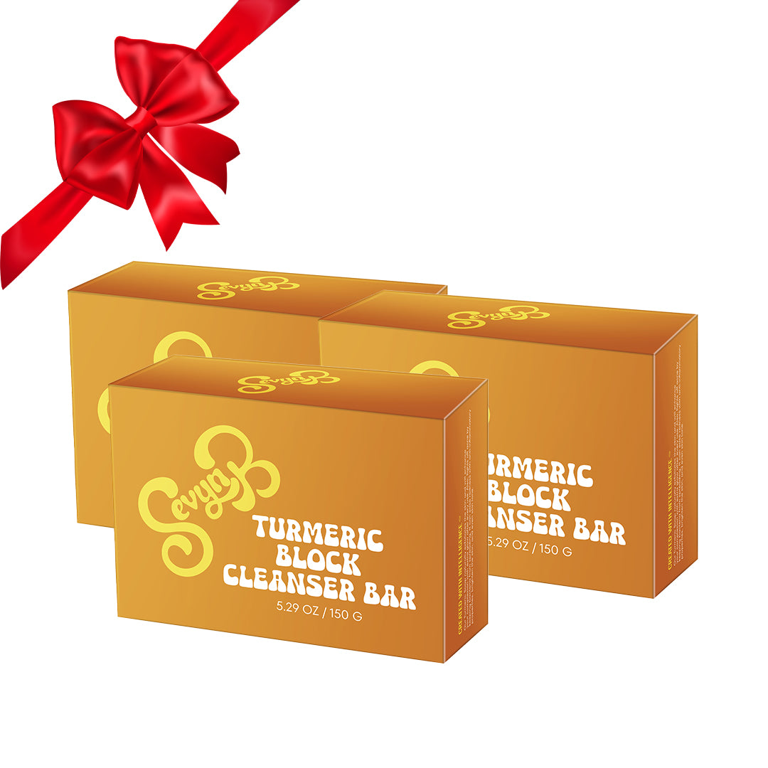 (3)Bundle - Turmeric Block Cleanser bar